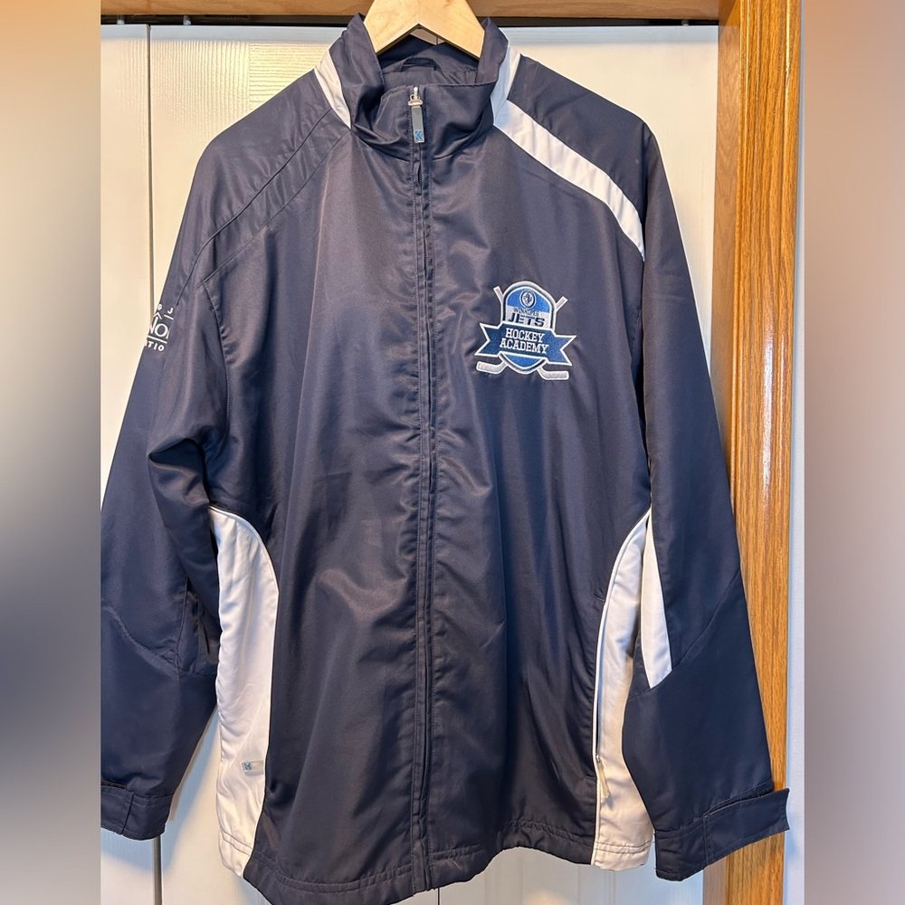 Men’s 2 piece Winnipeg Jetss Hockey Academy wind suit size XL New Large